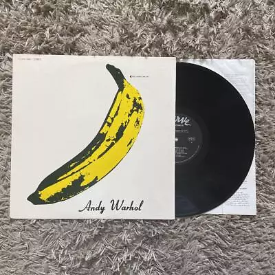 THE VELVET UNDERGROUND & NICO ANDY WARHOL MV-2060 JAPAN ORIGINAL Ver. LP VINYL • $399.99