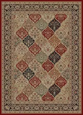 Traditional Persien 8x10 Patchwork Panel Flower  Actual: 7' 10  X 10' 3  • $319