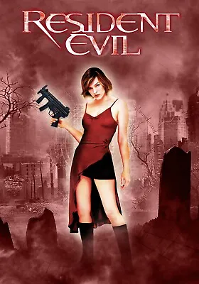 Resident Evil Metal Poster Milla Jovovich Michelle Rodriguez 7x11 12x18  • £57.91