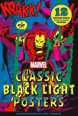 Marvel Classic Black Light Collectible Poster Portfolio By Marvel Entertainment • £55.15