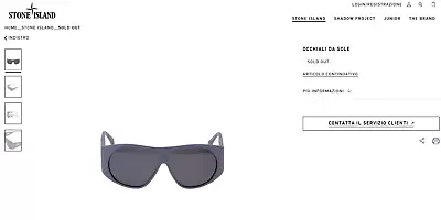 £154.88 • Buy Stone Island Glasses Sunglass Carl Zeiss Vision