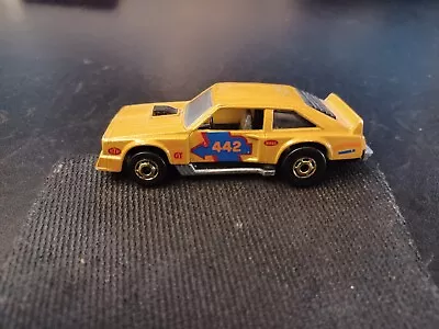 Vintage HOT WHEELS Flat Out 442 Gold Oldsmobile Metal Flake Paint Hong Kong 1978 • $17.50