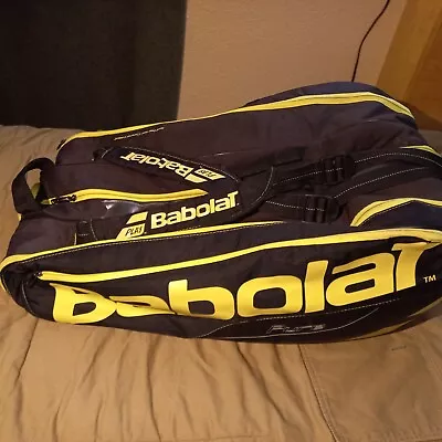 Baoblat Aero Pure Tennis Bag/Kit - 12 Racquets Nadal Bag Lime Green Black Vfine • $74.80