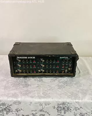 SoundTech Quick Mix 6 Professional Powered QM6 Six Channel Pro Audio- Untested • $9.99