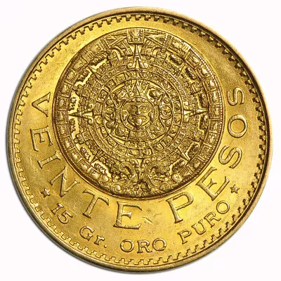 1917 Mexico 20 Pesos Gold Coin • $1317.51