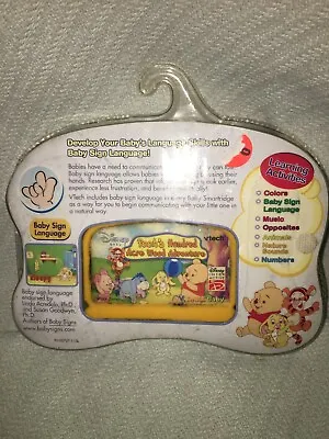 $3.96 • Buy Vtech Pooh's Hundred Acre Wood Adventure (Vtech V.Smile Baby) New Sealed Pack