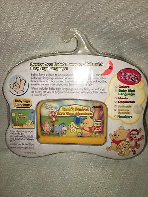 $3.96 • Buy Vtech Pooh's Hundred Acre Wood Adventure (Vtech V.Smile Baby) New Sealed Pack
