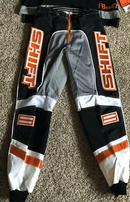 Vintage 1998 Shift Jet MX Pant Black Orange Grey NWT NOS 32 Waist NEW • $84.99