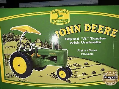 John Deere 1/16 Model A Styled LIMITED EDITION Tractor Hamilton Collection 1st • $59.99