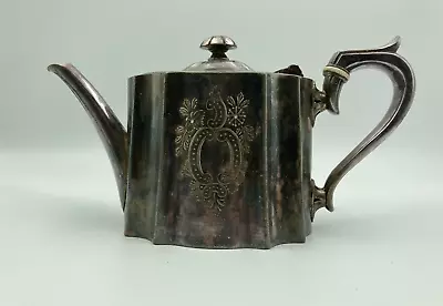 Antique Silverplate James Dixon & Sons Teapot Sheffield Art Neuveux Pls Read • $35