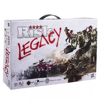 Hasbro Gaming Avalon Hill Risk Legacy Strategy Tabletop Game Immersive Narra... • $59.95