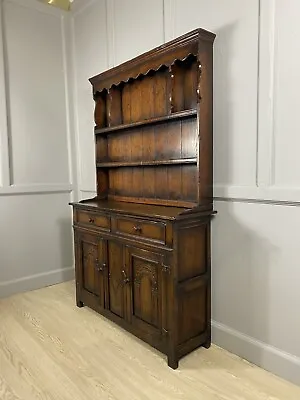 Small Distressed Ipswich Oak Dresser - UK Delivery Available • £625