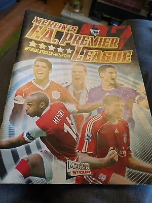 Merlin's F.A. Premier League Official  Sticker Collection 2006/07 Incomplete Vg+ • £0.99
