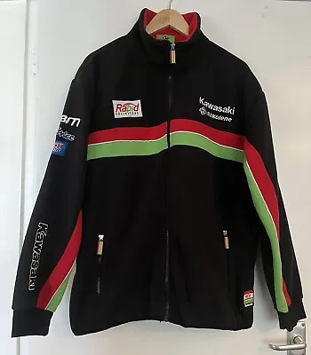 Kawasaki Jacket Racing Zip Fleece Motor Mercedes Rapid Solicitors L Large • £69.99