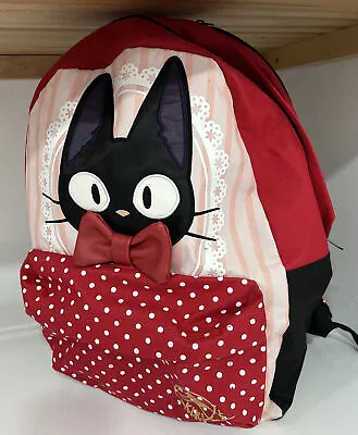 Studio Ghibli Kiki's Delivery Service Jiji Backpack Cat Pre Owned See Photos • $42.69