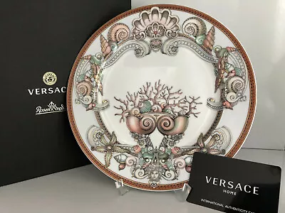 VERSACE Etoiles De La Mer PLATE 22 Cm CELEBRATING YEARS 25 Rosenthal New BOX • $109