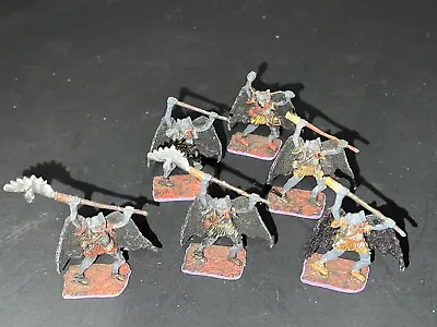 Vintage 6 Figure Fantasy D&D Lead Miniature LOT 1970’s TSR Ral Partha Orcs • $18.99