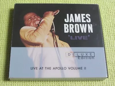 James Brown Live At The Apollo Volume II 2 CD Album Deluxe Edition Soul 1967 • £12.99