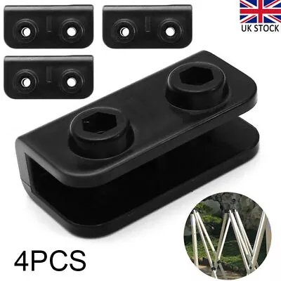 £6.51 • Buy 4x Rectangular Bracket Pop-up Gazebo Replacement Practical Tent Spare Parts Set