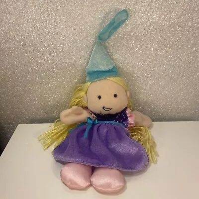 Manhattan Toy Plush Hand Puppet Doll PRINCESS CUTE Blonde Hair • $4.67