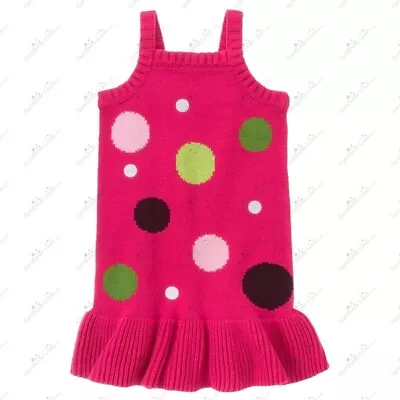 Nwt Gymboree Pups And Kisses Dot   Sweater Jumper  Dress Sz 7 • $29.99