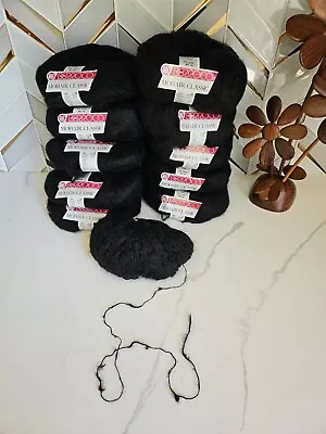 Berroco Mohair Classic Black Yarn Lot Of 10 Made In England New • $49