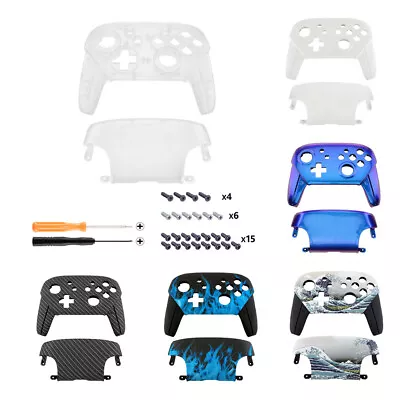 EXtremeRate Faceplate Backplate Replacement For Nintendo Switch Pro Controller • $21.99