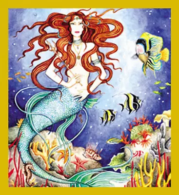 Mermaid (Boticelli) - Magnetic Bookmark • $26