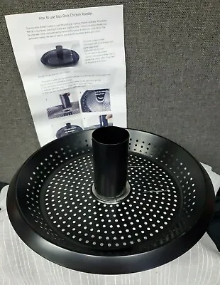 Made By Design Non-Stick Vertical Chicken Roaster / Perforated Grill Pan~ New! • $18.99