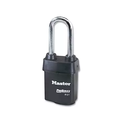 Master Lock Proseries® Weather Tough® Laminated Padlock 5/16 Inches Dia Black • $211.10