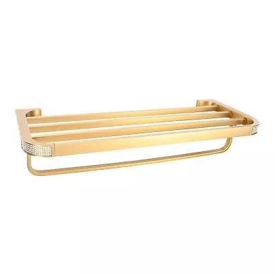 Heavy-Duty Gold Bathroom Hardware Accessories Set Bath Towel Rack/Bar Hand To... • $80.77