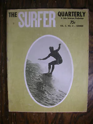 Vintage Surfer Magazine Vol 2 # 2 1961 • $199