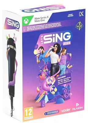 Let's Sing 2024 + Microphone Xbox Series X / One New • £47.99