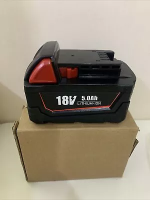 £17.99 • Buy Battery For Milwaukee M18 18V  Lithium Ion Battery 5Ah Extended Capacity UK