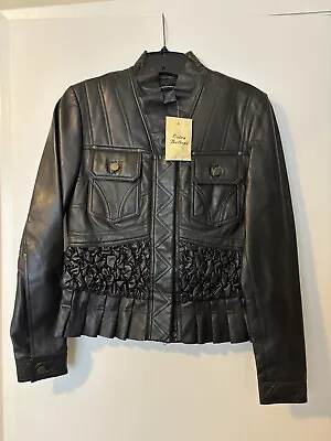 Moda International VTG NWOT Size XS 100% Leather Jacket • $59