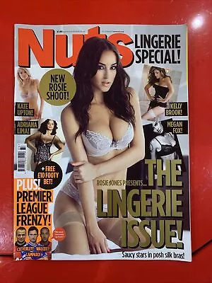 £4.95 • Buy ‘NUTS’ Magazine 16-22 Aug 2013 Rosie Jones. LINGERIE SPECIAL. MINT CONDITION