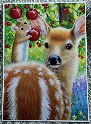 ACEO  OE PRINT Bridget Voth “A Little Help From My Friend” COA Signed • $10