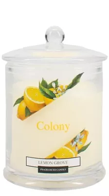 Wax Lyrical Colony Jar Candle Lemon Grove 120g New Free P&p  • £9.99