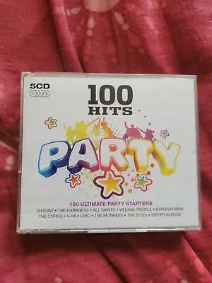Various Artists : 100 Hits: Party 5 Discs CD Music Compilation Album 2008 • £2.99