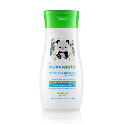 Mamaearth Moisturizing Daily Lotion For Babies (200ml) • $14.58