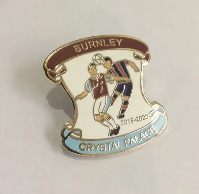 £2.99 • Buy CRYSTAL PALACE Football Club FC Badge Enamel Supporters Pin. BURNLEY 2019-2020