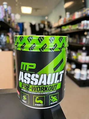 Muscle Pharm ASSAULT SPORT Pre Workout NEW FORMULA 30 Servings (Choose A Flavor) • $28.97