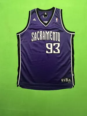 NBA Adidas Sacramento Kings Ron Artest Jersey 93 Mens XXL VTG Length +2 • $107.25