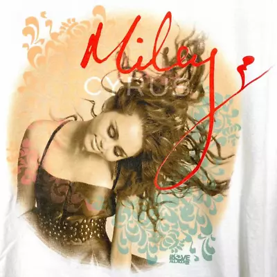 2000’s Miley Cyrus T-shirt Cotton Tee For Men Women S-234XL T051 • $17.99