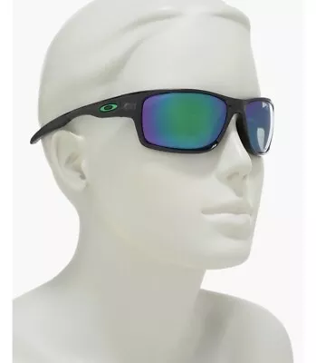 OO9225-04 Mens Oakley Canteen Polarized Sunglasses Jade Iridium • $63.99