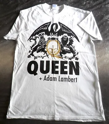 Queen + Adam Lambert Tour 2015 Official T Shirt • £11