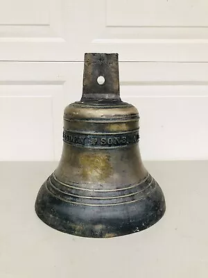 Antique  Bronze / Brass  Mission Church Bell John Bryden & Sons Scotland • $1450