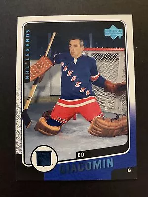 2000-01 Upper Deck Legends #89 Ed Giacomin • $1.38