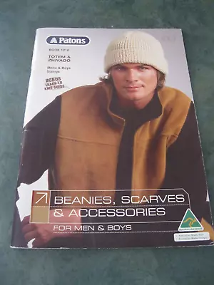 Patons: Totem & Zhivago: Book No. 1218: Mens & Boys Sizings: Knitted : • $3