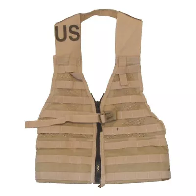 USMC Tactical Fighting Vest - Marine Corps Issue Chest Rig - Military Brown- NEW • $52.95